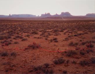 Monument Valley, Utah, with Red String