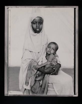 Amina Shamso and her brother Ahmed, Somali Refugee Camp, Mandera, Kenya