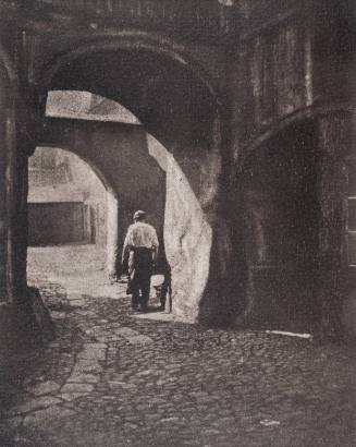 Untitled (Figure in arch)