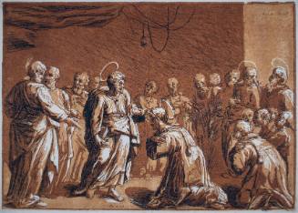 St. Peter Consecrating a Bishop (or St. Peter Inducting St. Stephen into the Priesthood)
