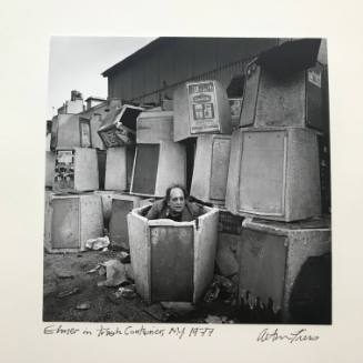 Elmer in Trash Container, N.Y.