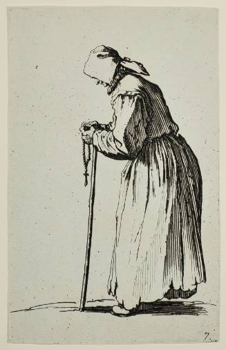 A Female Beggar with a Rosary (La Mendiante au rosaire)