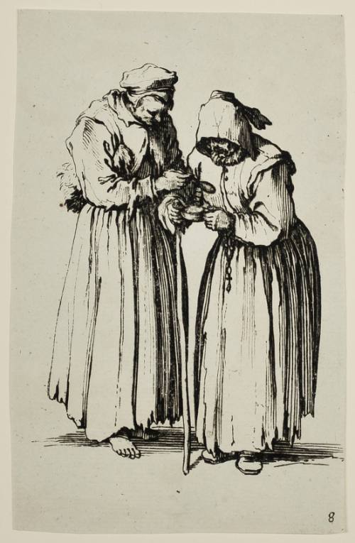 Two Female Beggars (Les Deux mendiantes)