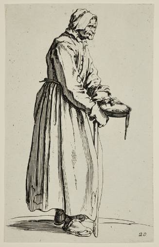 A Female Beggar with a Wooden Bowl (La mendiante à la sébille)