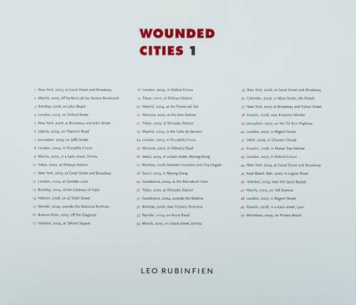"Wounded Cities 1" List of Prints