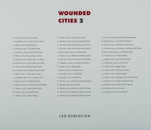 "Wounded Cities 2" List of Prints
