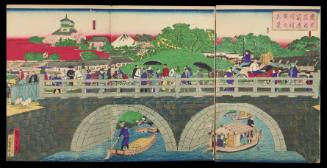 Tōkyō meishō sujikai meganebashi no kei (Tokyo Famous Places: Spectacles Bridge Picture (Manseibashi))