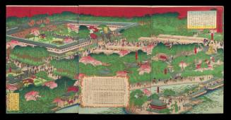 Ueno koen chi hakurankai on kaigyo zu, jō (The Opening of the First National Industrial Exposition at Ueno Park I, Tokyo)