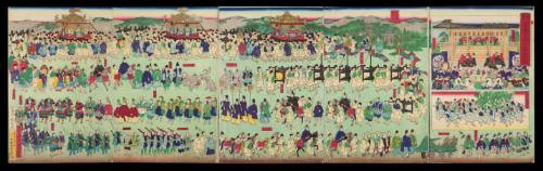 Nikkō Tōshōgū ontaisai ryakuzu (Sketch of the Nikkō Tōshōgū Grand Festival)