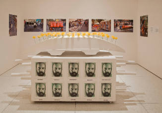 Installation view of The Sahmat Collective at the Smart Museum of Art, February 14 - June 9, 20…
