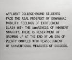 Living: Affluent college-bound students...