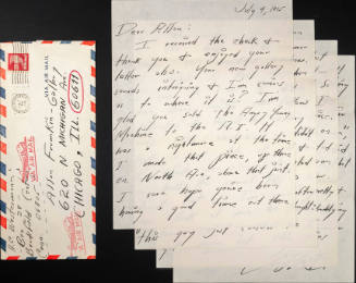 Letter and Envelope