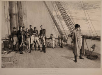 Napoleon on Board the H. M. S. Bellerophon (after William Quiller Orchardson)