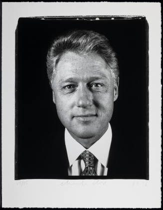 Portrait of Bill Clinton #1 (frontal)