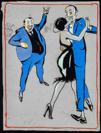 Untitled (Couple Dancing, Man with Drink)