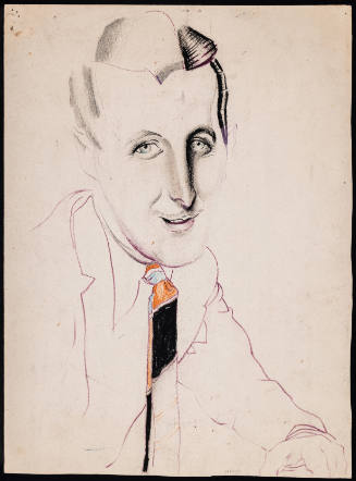 Untitled (head of a man with tie)