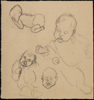 Studies of Amy as a Baby