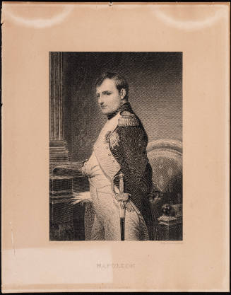 Napoleon in His Study (after Paul Delaroche)