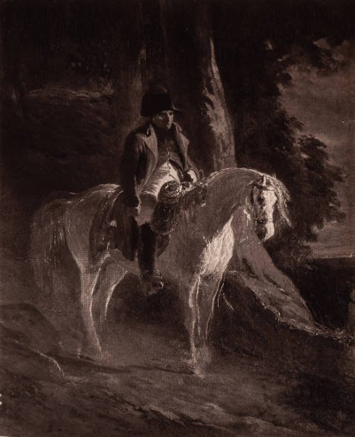 Napoleon on the Night of Waterloo (after Nicolas-Toussaint Charlet)
