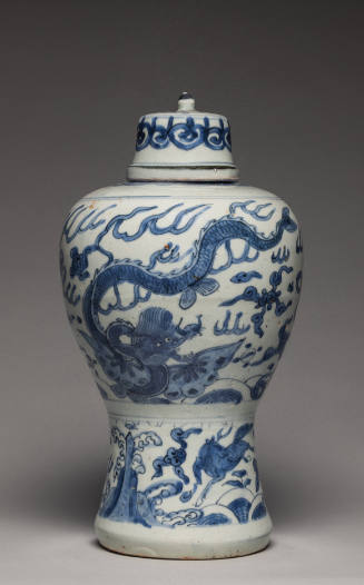 Covered Meiping Vase