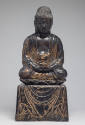 Buddha Seated on Lotus Leaf