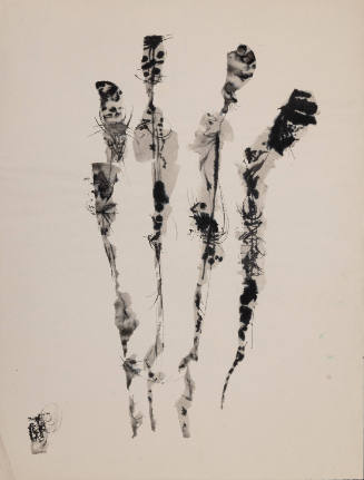 Untitled (4 tall thin figures)