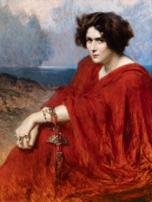 Sappho (Portrait of Eugénie Meurlot-Chollet)