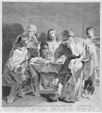Supper at Emmaus (after Peter Paul Rubens)