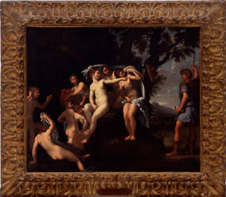 Actaeon Surprising Diana and Her Nymphs
