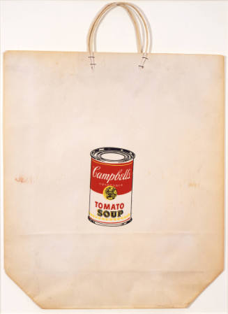 Campbell Soup Can on a Shopping Bag