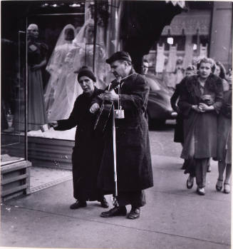 Halsted Street, Chicago (Two Blind Street Musicians)