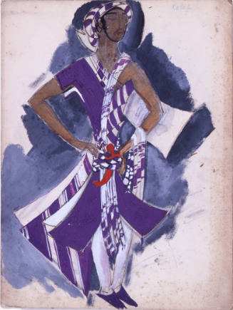 Costume Design for Prince Kalaf in Turandot