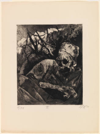 Corpse in a Wire Entanglement (Flanders) (Leiche im Drahtverhau [Flandern])