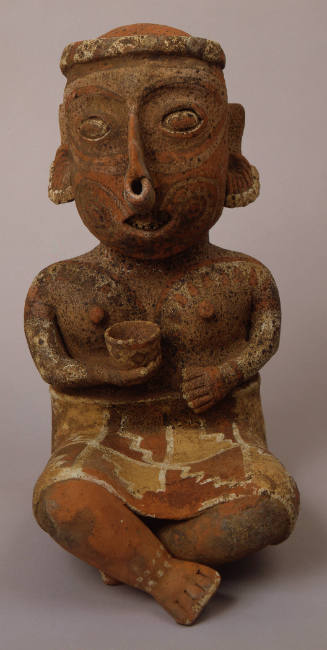 Seated Female Figure with Bowl