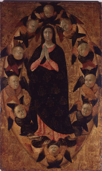 Madonna in a Mandorla surrounded by Angels (or The Virgin Surrounded by Angels in a Mandorla)