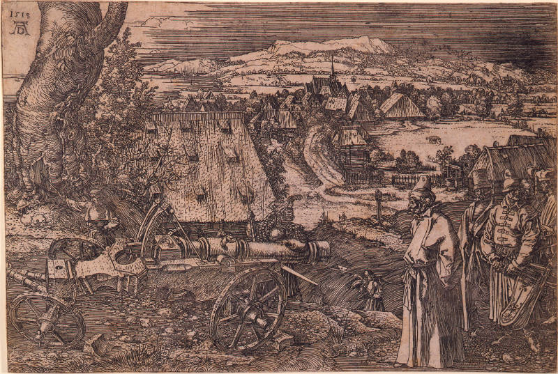 Landscape with Cannon