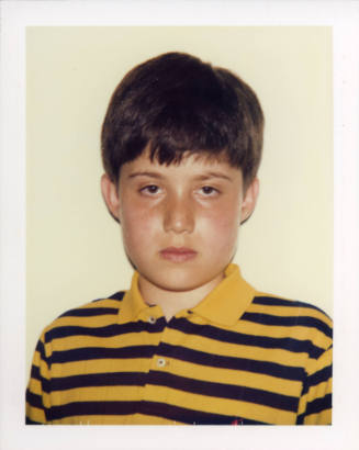 Unidentified Boy (Striped Shirt)