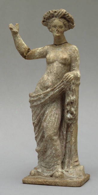 Standing Female (Aphrodite?) Holding a Pomegranate