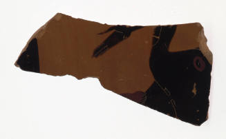Black-Figure Panathenaic Amphora Fragment: Two Runners