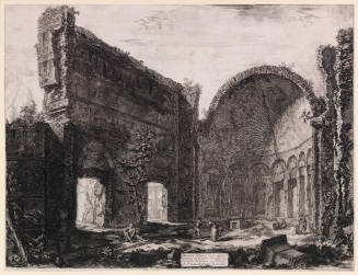 Hadrian's Villa: The Apse of the Hall of the Philosophers (Avanzi di una Sala appartenente al Castro Pretorio nella villa Adriana in Tivoli)