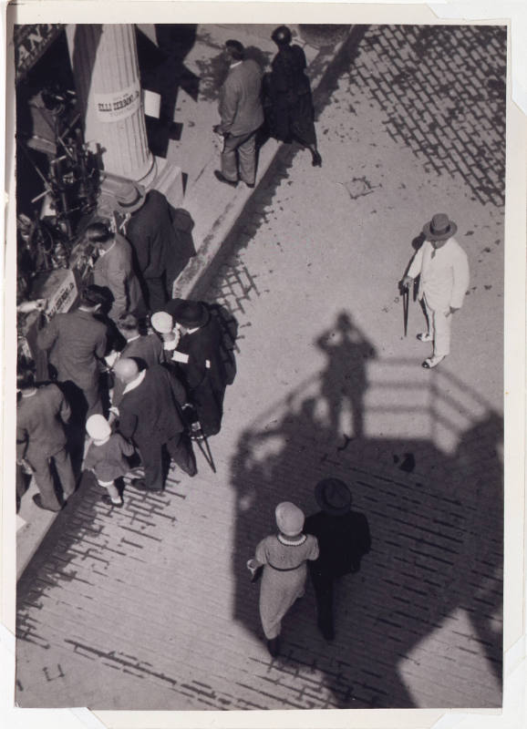 Untitled (Street Scene from Above)