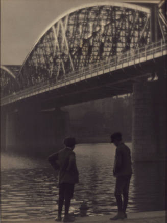 Children on a Bridge, Prague