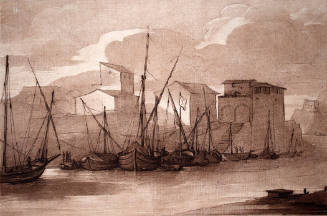 A Seaport with Vessels