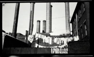 Untitled (Clothesline and Smokestacks)