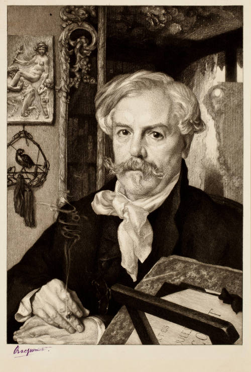 Portrait of Edmond de Goncourt