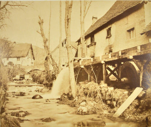 Untitled (Mill and River Scene)