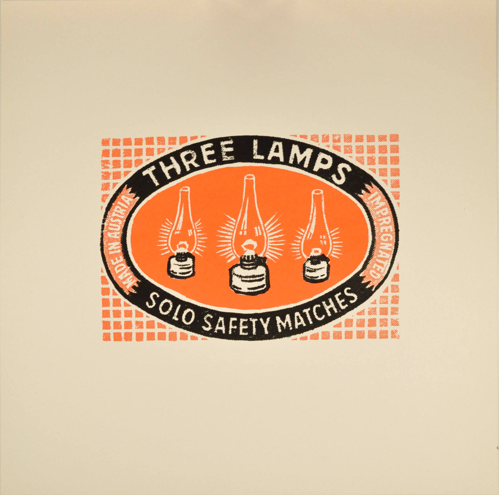 Untitled ("Three Lamps, Solo Safety Machines")