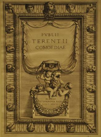 Frontispiece: Publii Terentii Comoediae