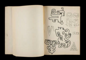 Designs--Pacific Ancient World--Chinese--Penn.Dutch--Persian [Sketchbook #2, Leaf 25]