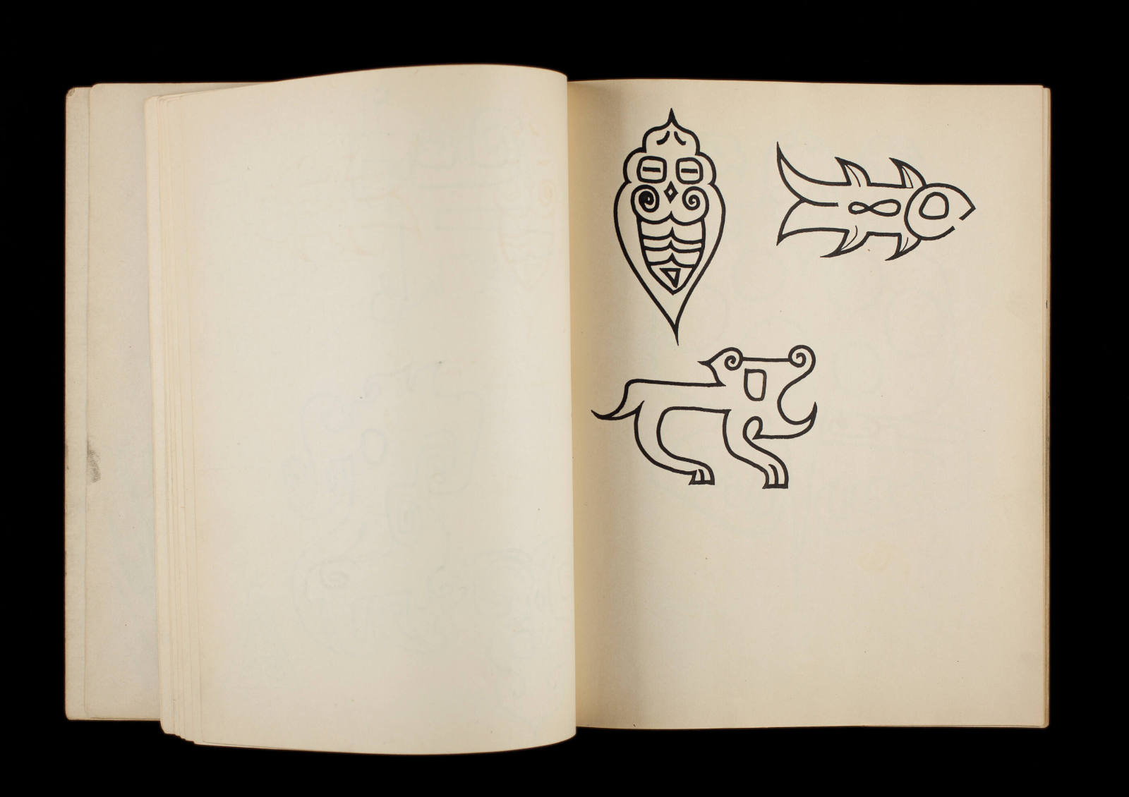 Designs--Pacific Ancient World--Chinese--Penn.Dutch--Persian [Sketchbook #2, Leaf 26]